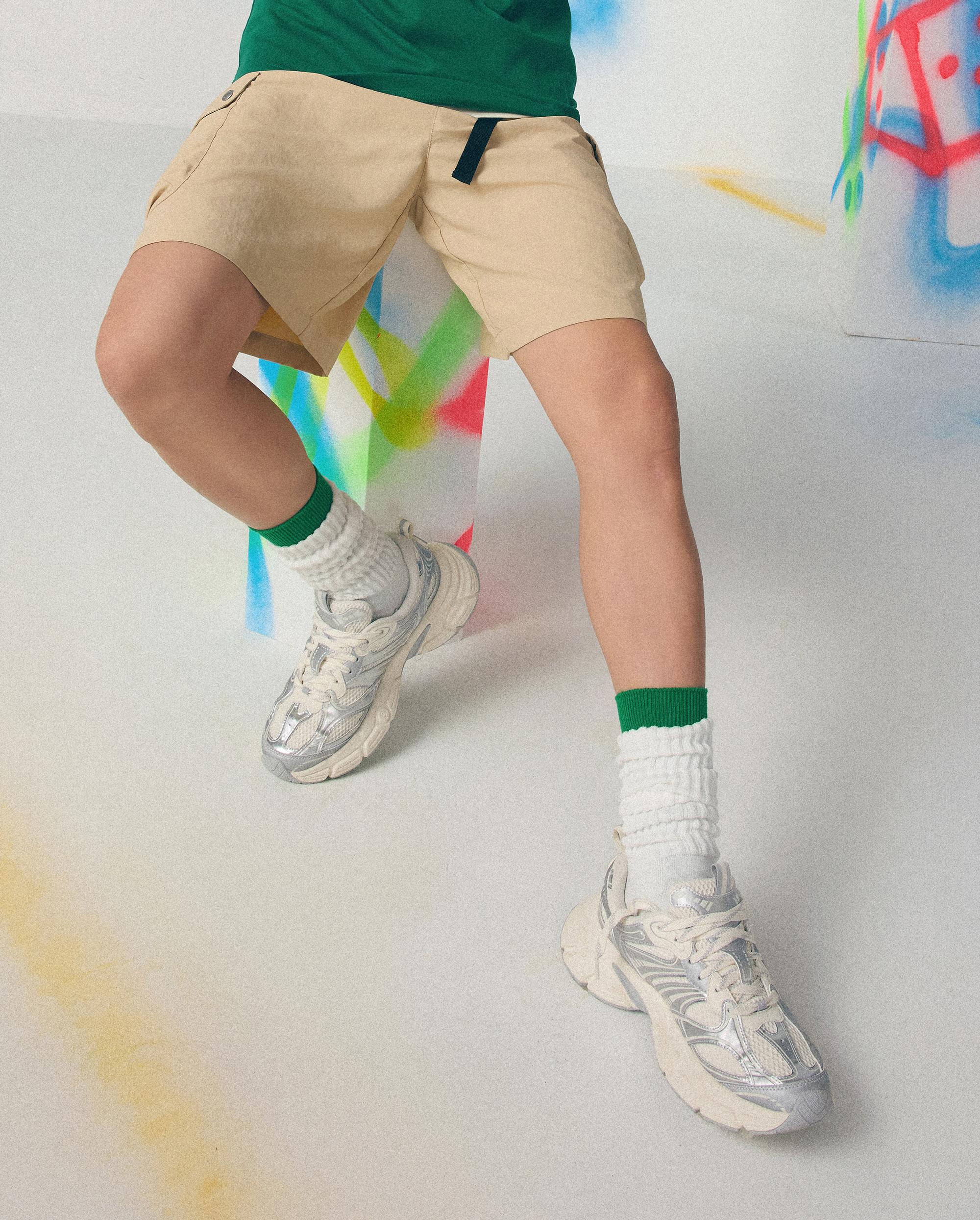 04556-199-M | MEN'S PALLAEIFFEL SNEAKERS | WT/GY/WT