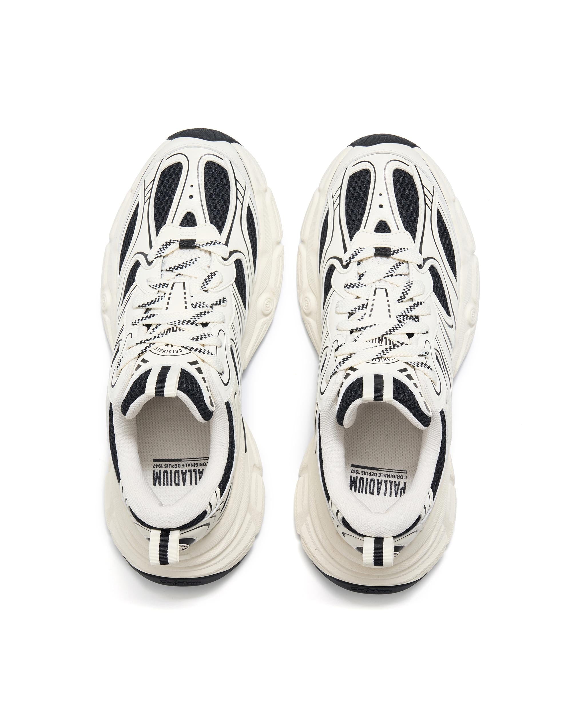 04577-019-M | MEN'S PALLAEIFFEL SNEAKERS | BK/SL/WT/BK