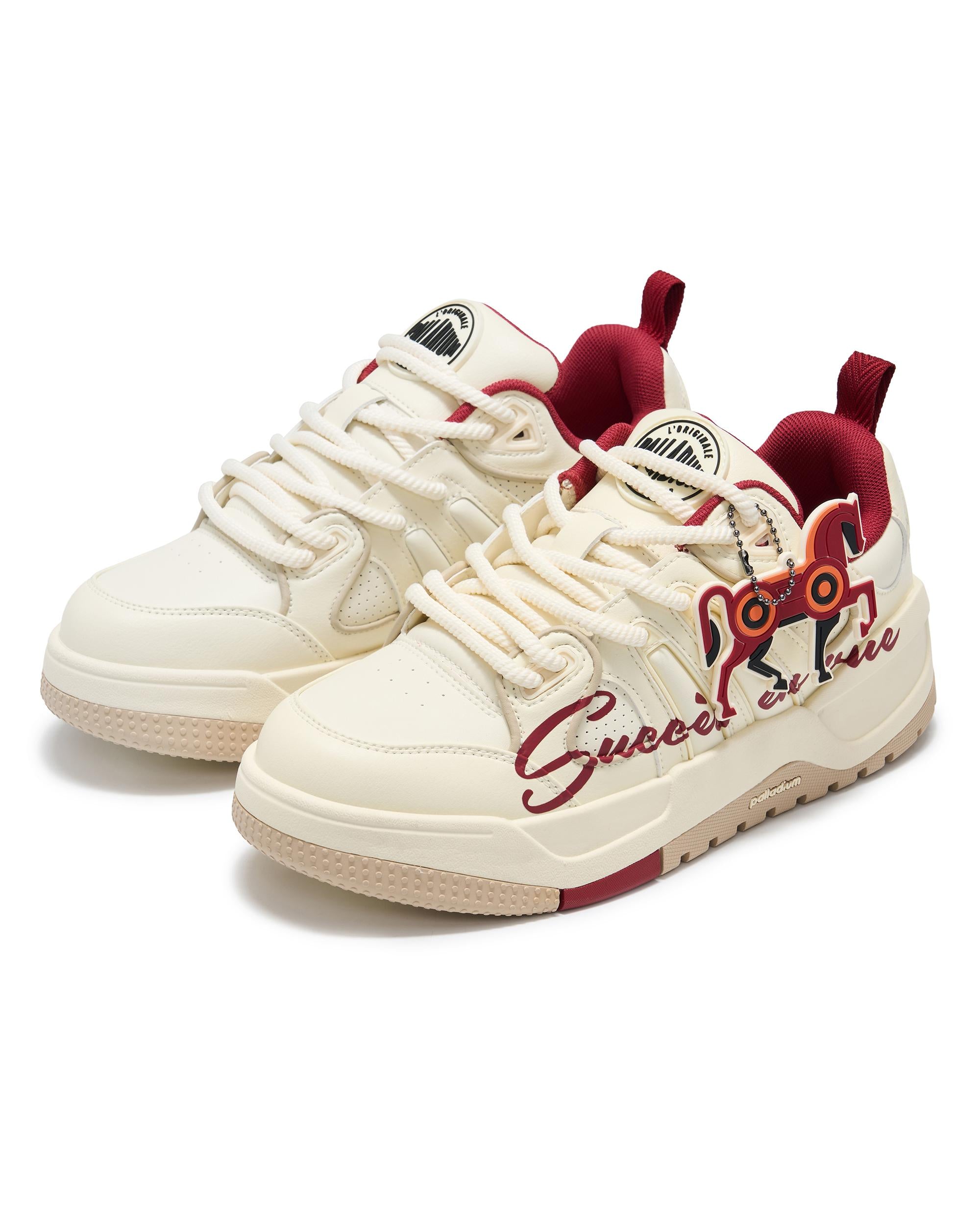 04837-101-M | MEN'S PALLASLAM CNY SNEAKERS | WHITE