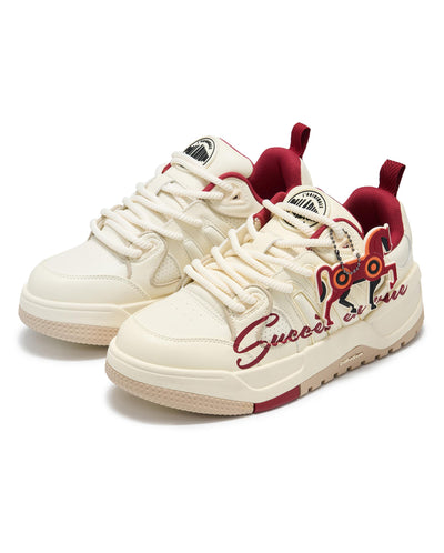 04837-101-M | MEN'S PALLASLAM CNY SNEAKERS | WHITE