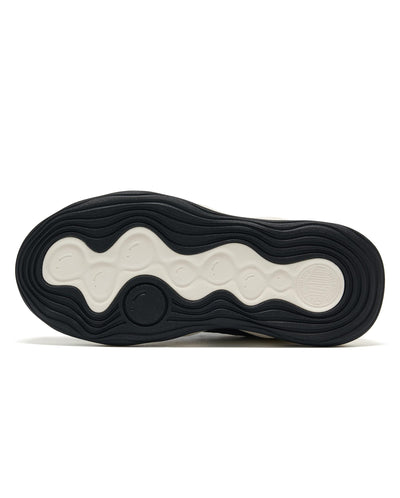 04845-009-M | MEN'S PALLAPEARL CHUNKY SNEAKERS | BK/WT/WT