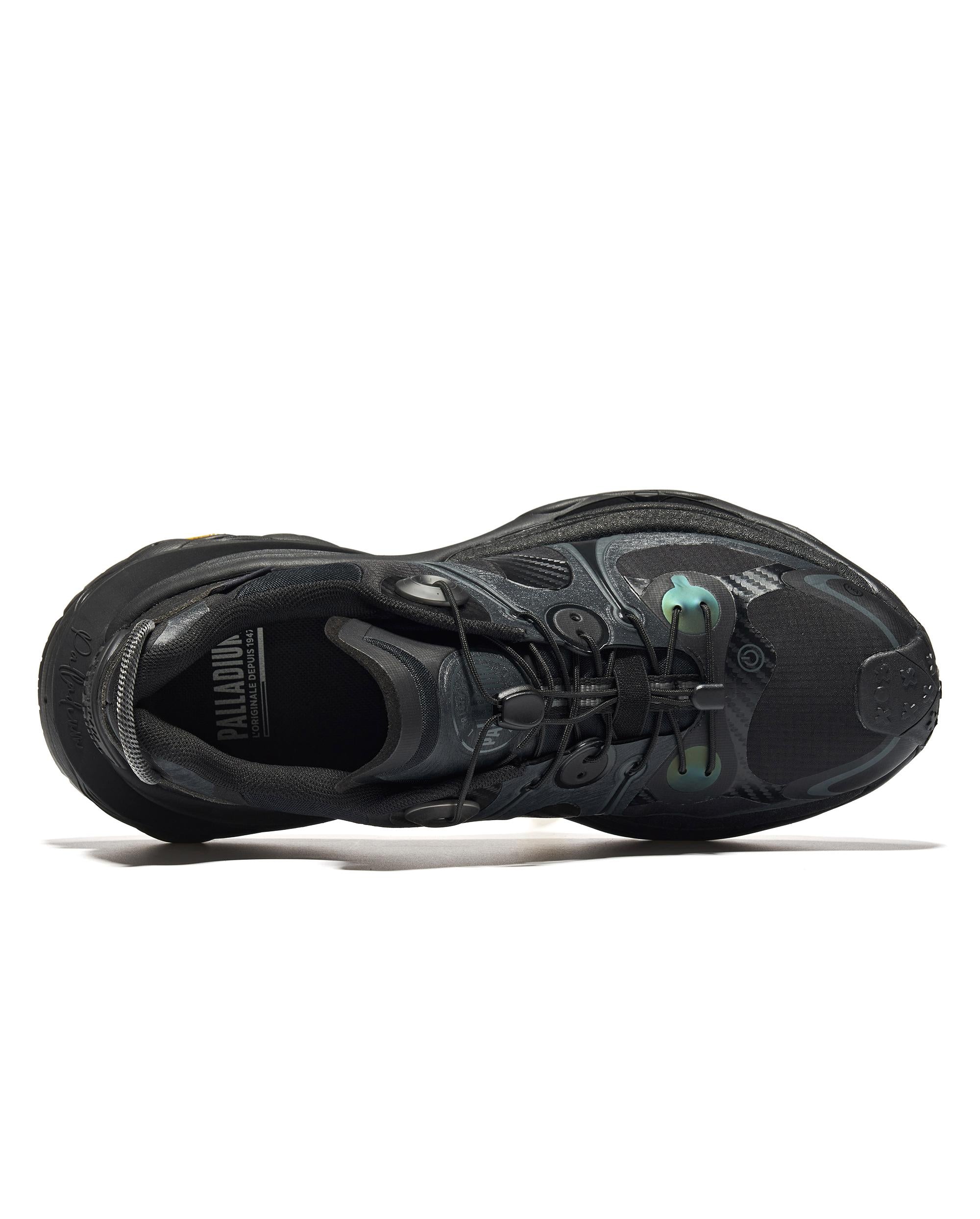 09428-001-M | MEN'S PALLALOOP WATER REPELLENT SNEAKERS | BK/BK