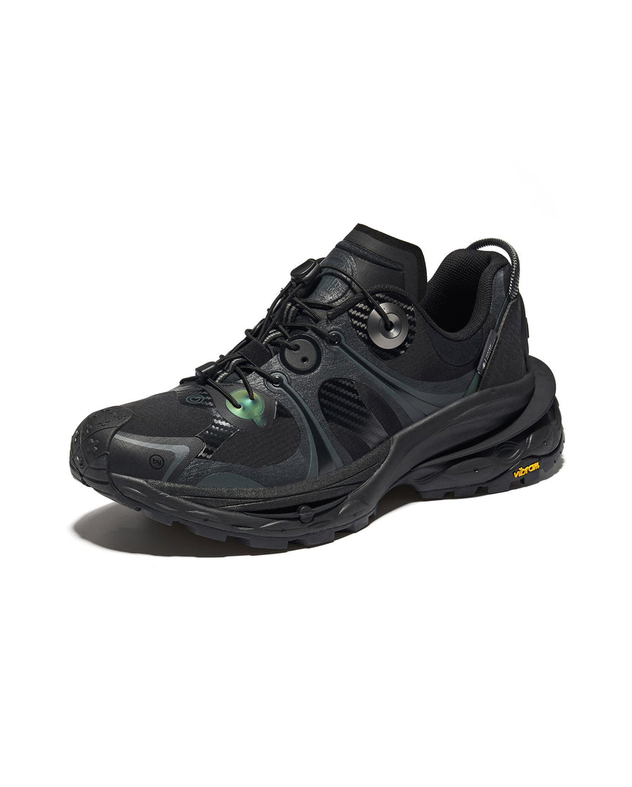 09428-001-M | MEN'S PALLALOOP WATER REPELLENT SNEAKERS | BK/BK