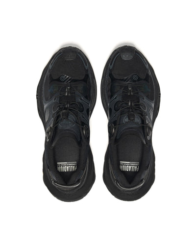 09428-001-M | MEN'S PALLALOOP WATER REPELLENT SNEAKERS | BK/BK