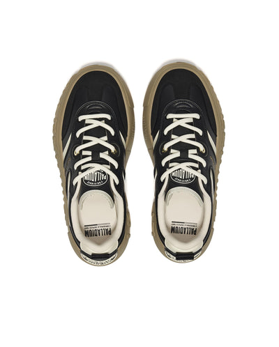 09431-049-M | MEN'S PALLANOTE ST SNEAKERS | BLACK/WHITE/BROWN