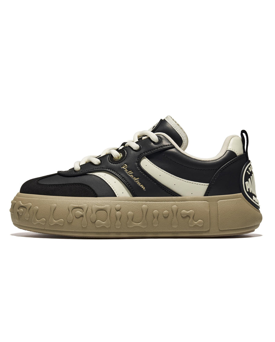 09431-049-M | MEN'S PALLANOTE ST SNEAKERS | BLACK/WHITE/BROWN