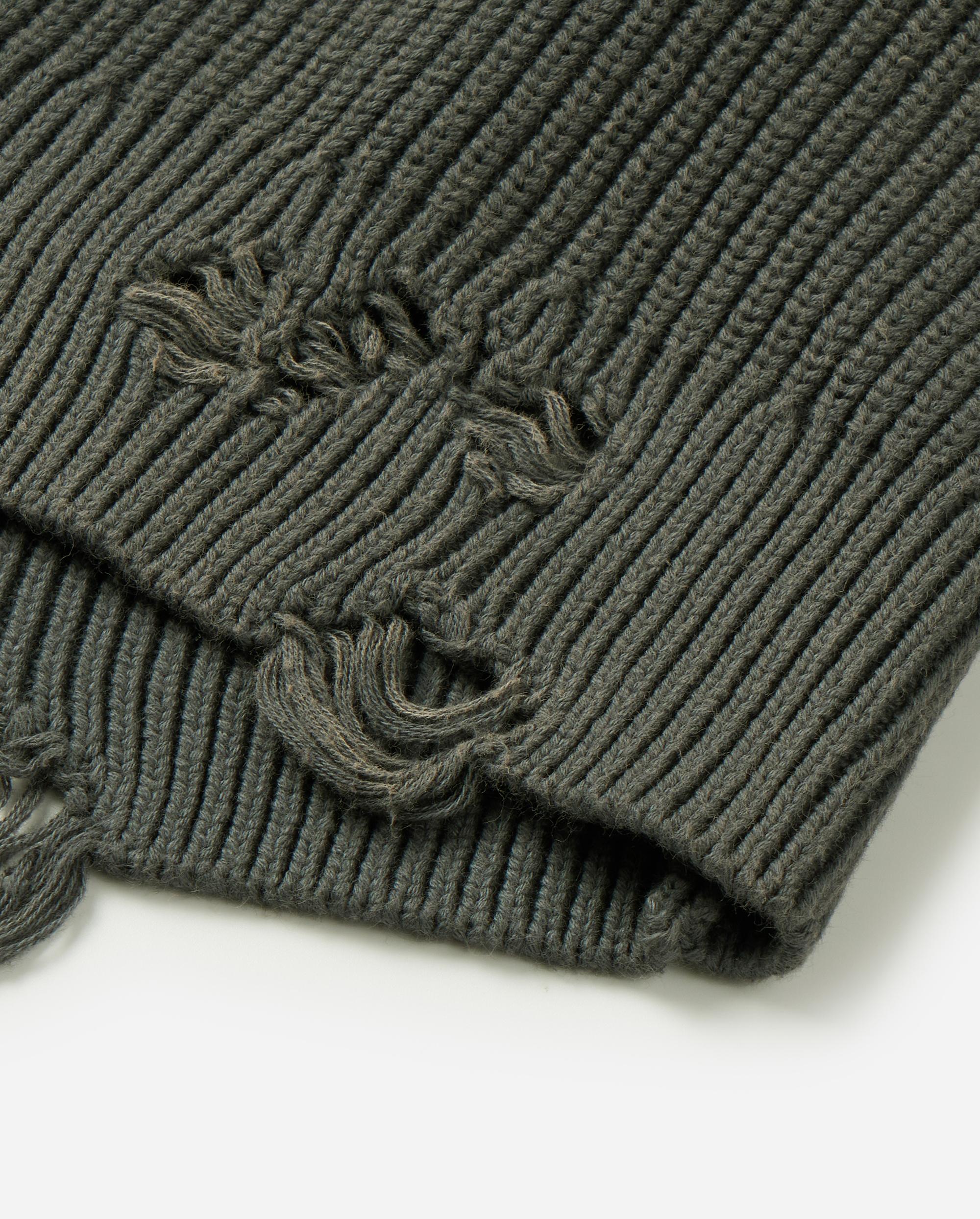 1010334-045 | MEN'S IRIS LOGO RIPPED COTTON SWEATER | DARK SHADOW