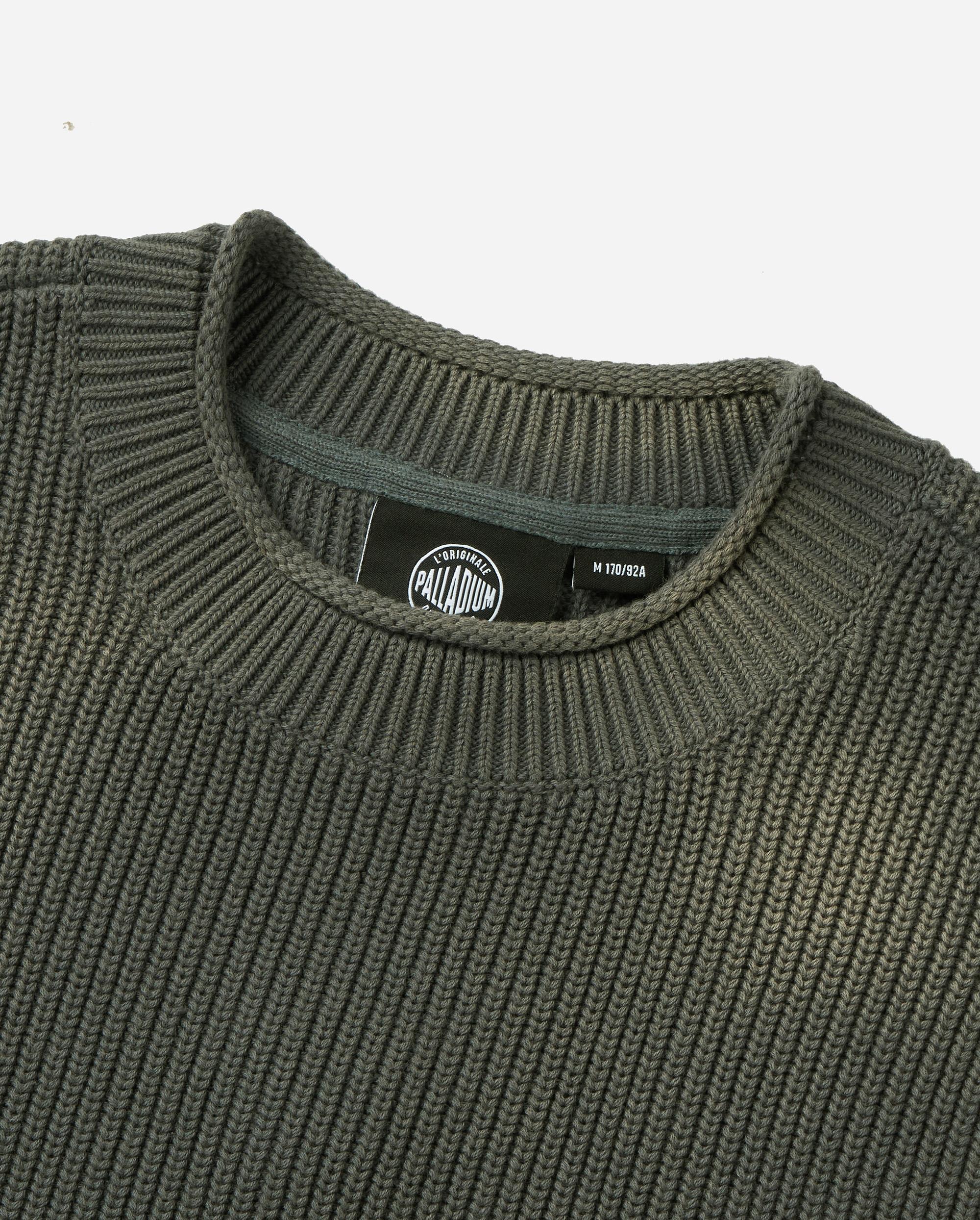 1010335-045 | MEN'S IRIS LOGO RIPPED COTTON SWEATER VEST | DARK SHADOW