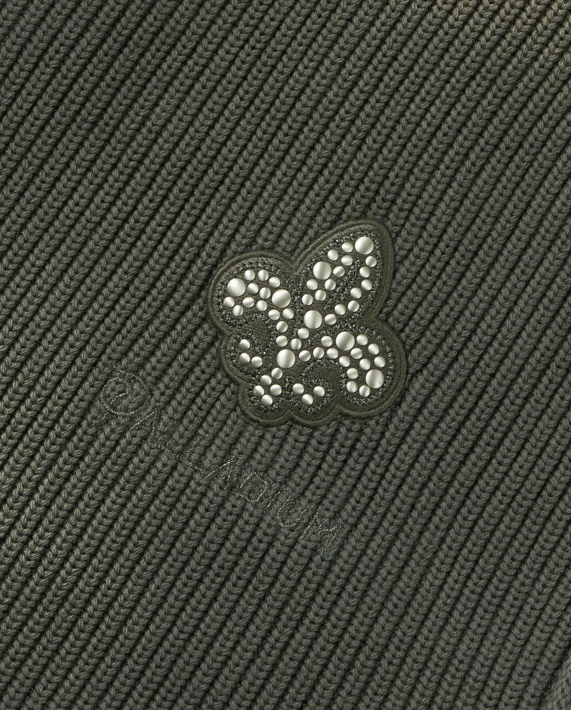 1010335-045 | MEN'S IRIS LOGO RIPPED COTTON SWEATER VEST | DARK SHADOW