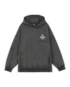 1010336-045 | MEN'S PALLADIUM LOGO LOOSE FIT COTTON HOODIE | DARK SHADOW