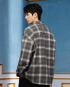 1010337-934 | MEN'S IRIS LOGO CHECKED LONG SLEEVES SHIRT
