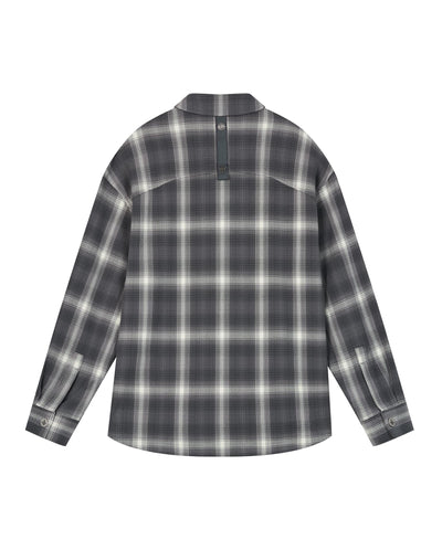 1010337-934 | MEN'S IRIS LOGO CHECKED LONG SLEEVES SHIRT