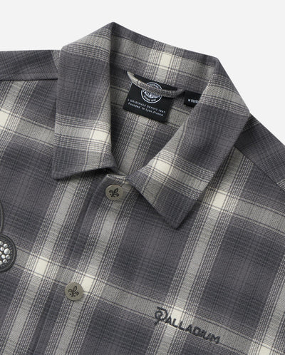 1010337-934 | MEN'S IRIS LOGO CHECKED LONG SLEEVES SHIRT