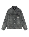 1010338-045 | MEN'S PALLADIUM LOGO DENIM JACKET | DARK SHADOW