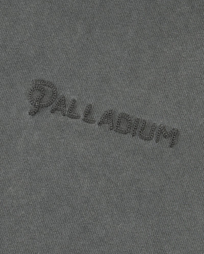 1010340-045 | MEN'S PALLADIUM LOGO LOOSE FIT COTTON T-SHIRT | DARK SHADOW