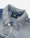 1010348-454 | MEN'S IRIS LOGO LOOSE FIT DENIM JACKET