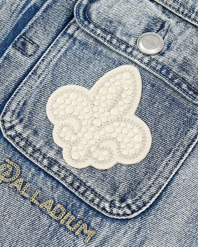 1010348-454 | MEN'S IRIS LOGO LOOSE FIT DENIM JACKET