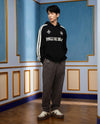 1010449-032 | MEN'S VINTAGE SIDE TAPED LOOSE FIT COTTON HOODIE