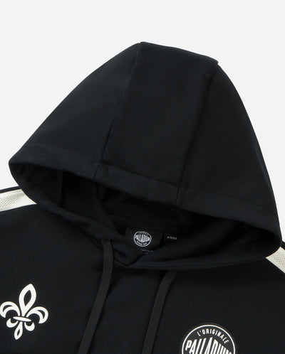 1010449-032 | MEN'S VINTAGE SIDE TAPED LOOSE FIT COTTON HOODIE