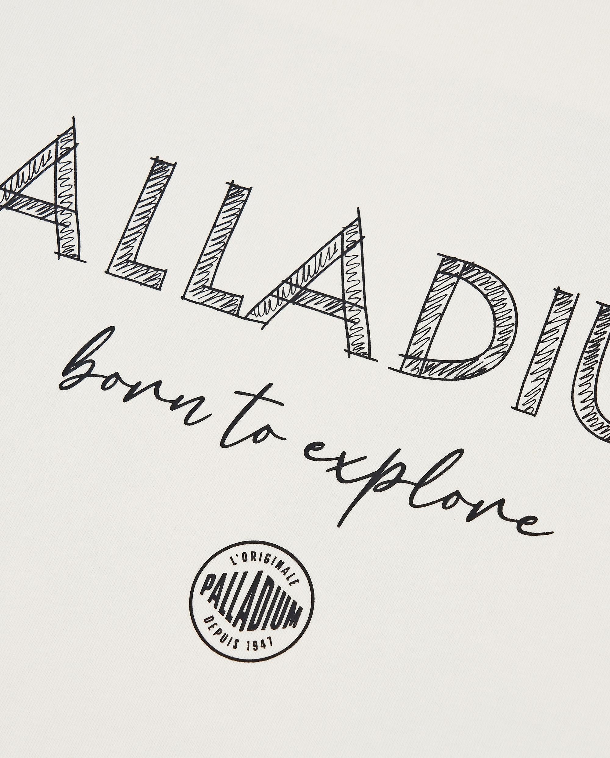 1010464-232 | MEN'S LOGO LOOSE FIT MAPLE LEAF PRINTED T-SHIRT | VANILLA ICE