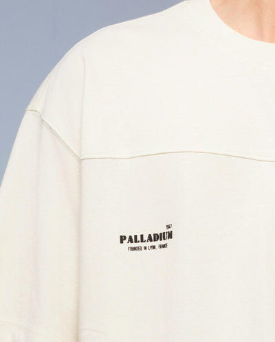 1010482-232 | MEN'S PALLADIUM LOGO LOOSE FIT POCKET T-SHIRT | VANILLA ICE