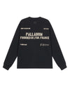 1010483-032 | MEN'S PALLADIUM LOGO LONG SLEEVES COTTON T-SHIRT | TAP SHOE