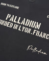 1010483-032 | MEN'S PALLADIUM LOGO LONG SLEEVES COTTON T-SHIRT | TAP SHOE