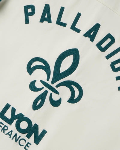 1010493-262 | MEN'S PALLADIUM LOGO COLOR BLOCKS VARSITY JACKET