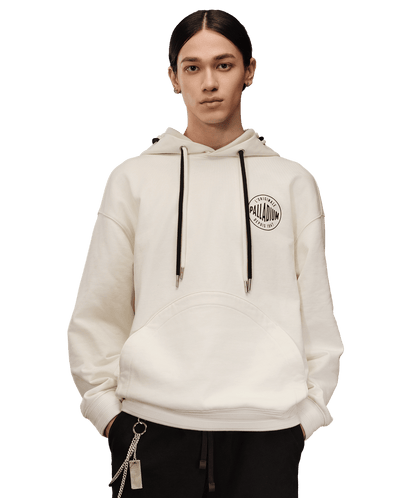 1010502-232 | MEN'S PALLADIUM LOGO LOOSE FIT HOODIE | VANILLA ICE