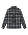 1010508-954 | MEN'S PALLADIUM LOGO CHECKED JACKET | BLK  PLAID STRIPES