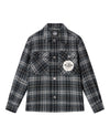 1010508-954 | MEN'S PALLADIUM LOGO CHECKED JACKET | BLK  PLAID STRIPES