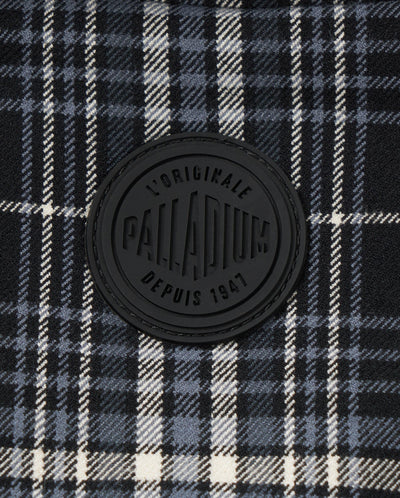 1010508-954 | MEN'S PALLADIUM LOGO CHECKED JACKET | BLK  PLAID STRIPES