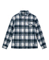 1010539-179 | MEN'S PALLADIUM LOGO CHECKED JACKET | WHITE/BLACK/GRAY