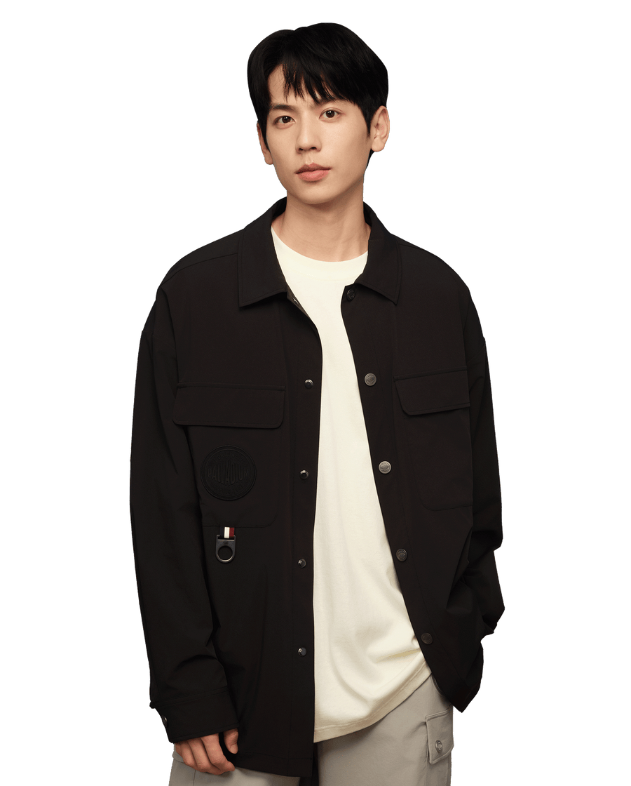 1010555-032 | MEN'S PALLADIUM LOGO SHIRT | TAP SHOE