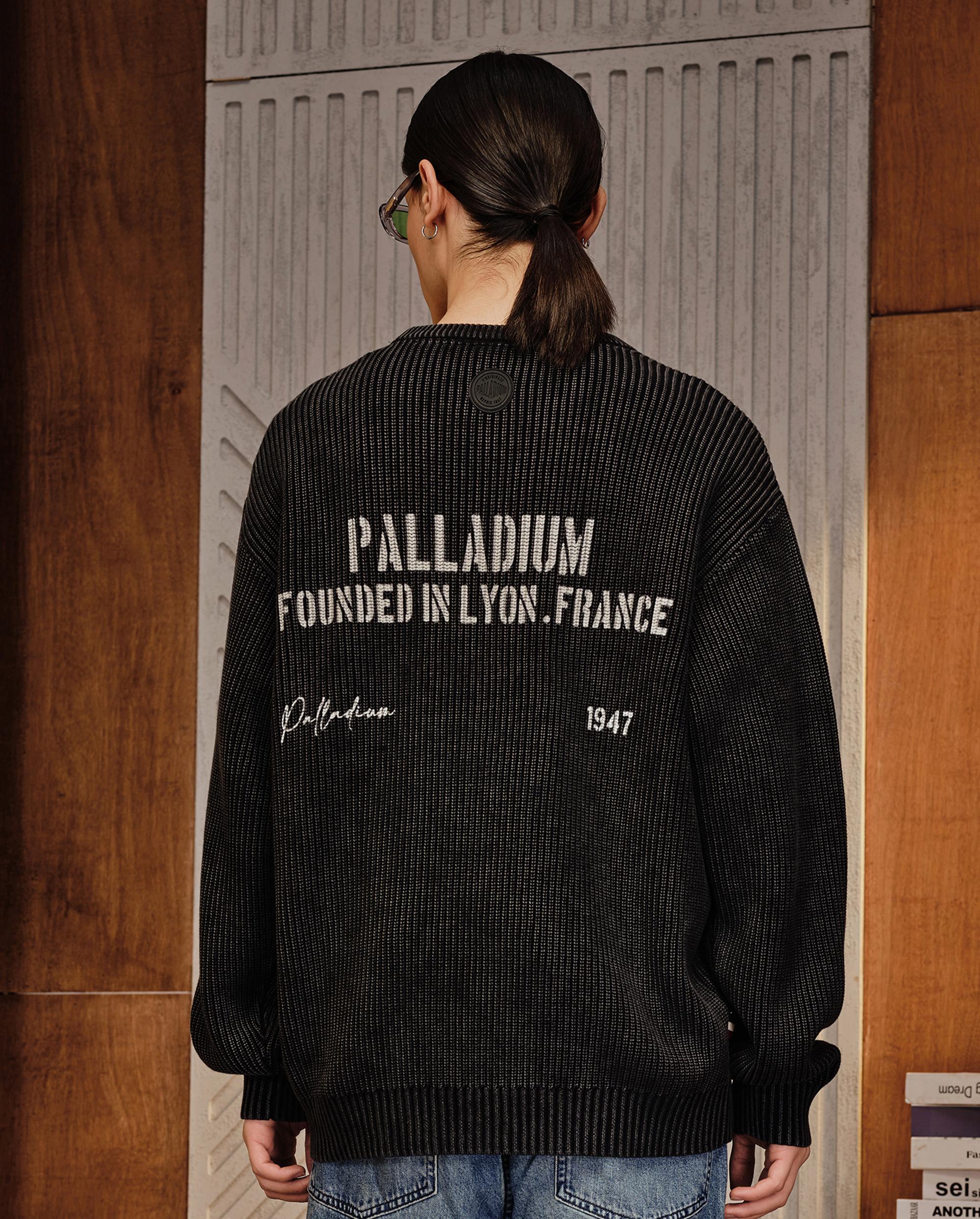 1010563-032 | MEN'S LOOSE FIT DROPPED SHOULDERS COTTON SWEATER | TAP SHOE