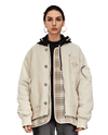 1010571-232 | MEN'S PALLADIUM LOGO LAYERED BOMBER JACKET | VANILLA ICE