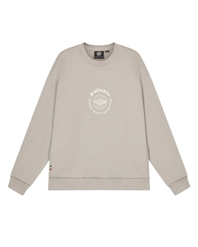 1010572-031 | MEN'S PALLADIUM LOGO THEME PRINTED SWEATSHIRT | FLINT GRAY