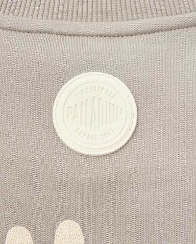 1010572-031 | MEN'S PALLADIUM LOGO THEME PRINTED SWEATSHIRT | FLINT GRAY