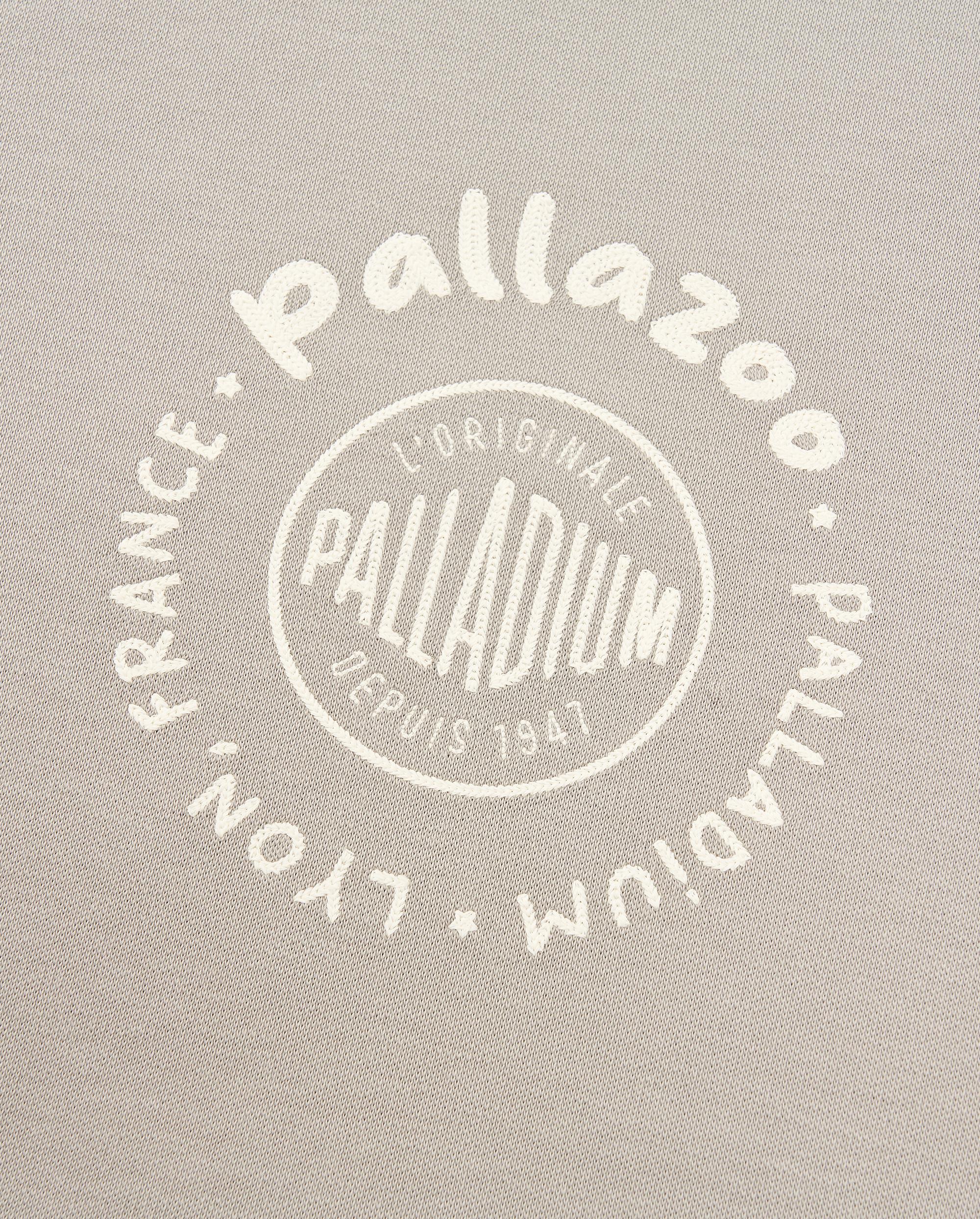 1010572-031 | MEN'S PALLADIUM LOGO THEME PRINTED SWEATSHIRT | FLINT GRAY