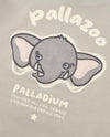 1010572-031 | MEN'S PALLADIUM LOGO THEME PRINTED SWEATSHIRT | FLINT GRAY