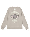 1010572-031 | MEN'S PALLADIUM LOGO THEME PRINTED SWEATSHIRT | FLINT GRAY