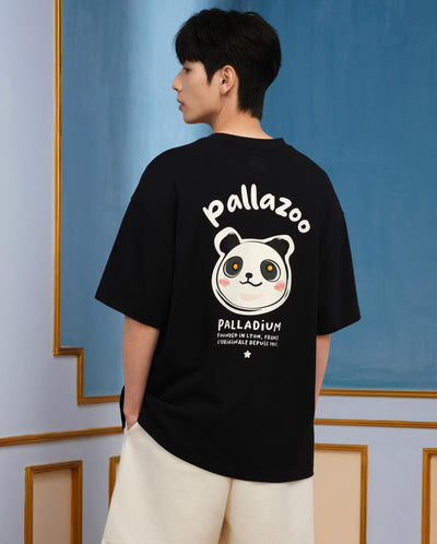 1010573-032 | MEN'S PALLADIUM LOGO LOOSE FIT COTTON T-SHIRT | TAP SHOE