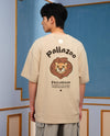 1010573-243 | MEN'S PALLADIUM LOGO LOOSE FIT COTTON T-SHIRT | BROWN RICE