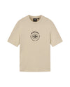 1010573-243 | MEN'S PALLADIUM LOGO LOOSE FIT COTTON T-SHIRT | BROWN RICE