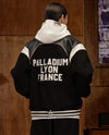 1010593-032 | MEN'S PALLADIUM LOGO COLOR BLOCKS VARSITY JACKET | TAP SHOE