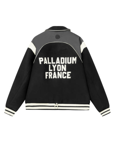 1010593-032 | MEN'S PALLADIUM LOGO COLOR BLOCKS VARSITY JACKET | TAP SHOE