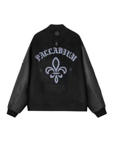 1010609-032 | MEN'S PALLADIUM LOGO COLOR BLOCKS VARSITY JACKET