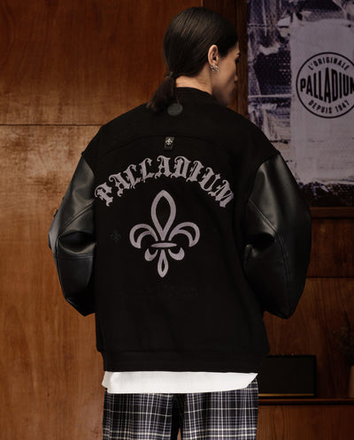 1010609-032 | MEN'S PALLADIUM LOGO COLOR BLOCKS VARSITY JACKET