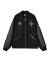 1010609-032 | MEN'S PALLADIUM LOGO COLOR BLOCKS VARSITY JACKET