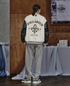 1010609-232 | MEN'S PALLADIUM LOGO COLOR BLOCKS VARSITY JACKET | VANILLA ICE